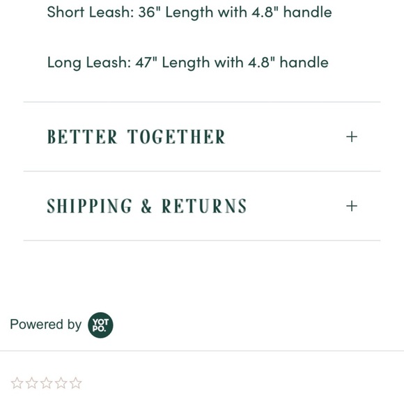 Shaya short dog leash new with tags - Picture 3 of 8